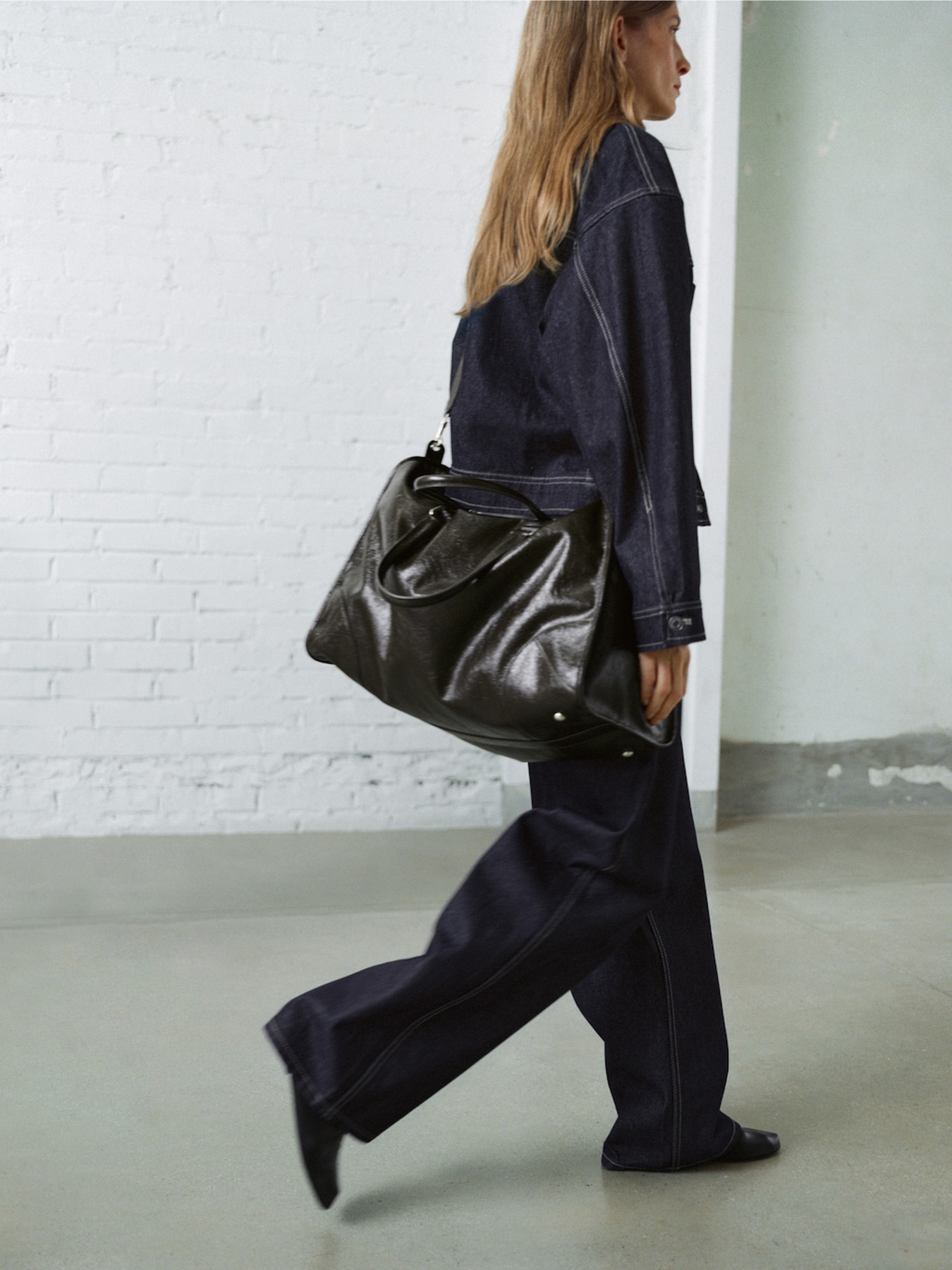 Широкі джинси MANGO модель 17015816_TS Широкі джинси MANGO модель 17015816_TS Фото