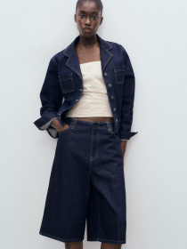 Джинсовые шорты MANGO модель 17073324_TS Фото