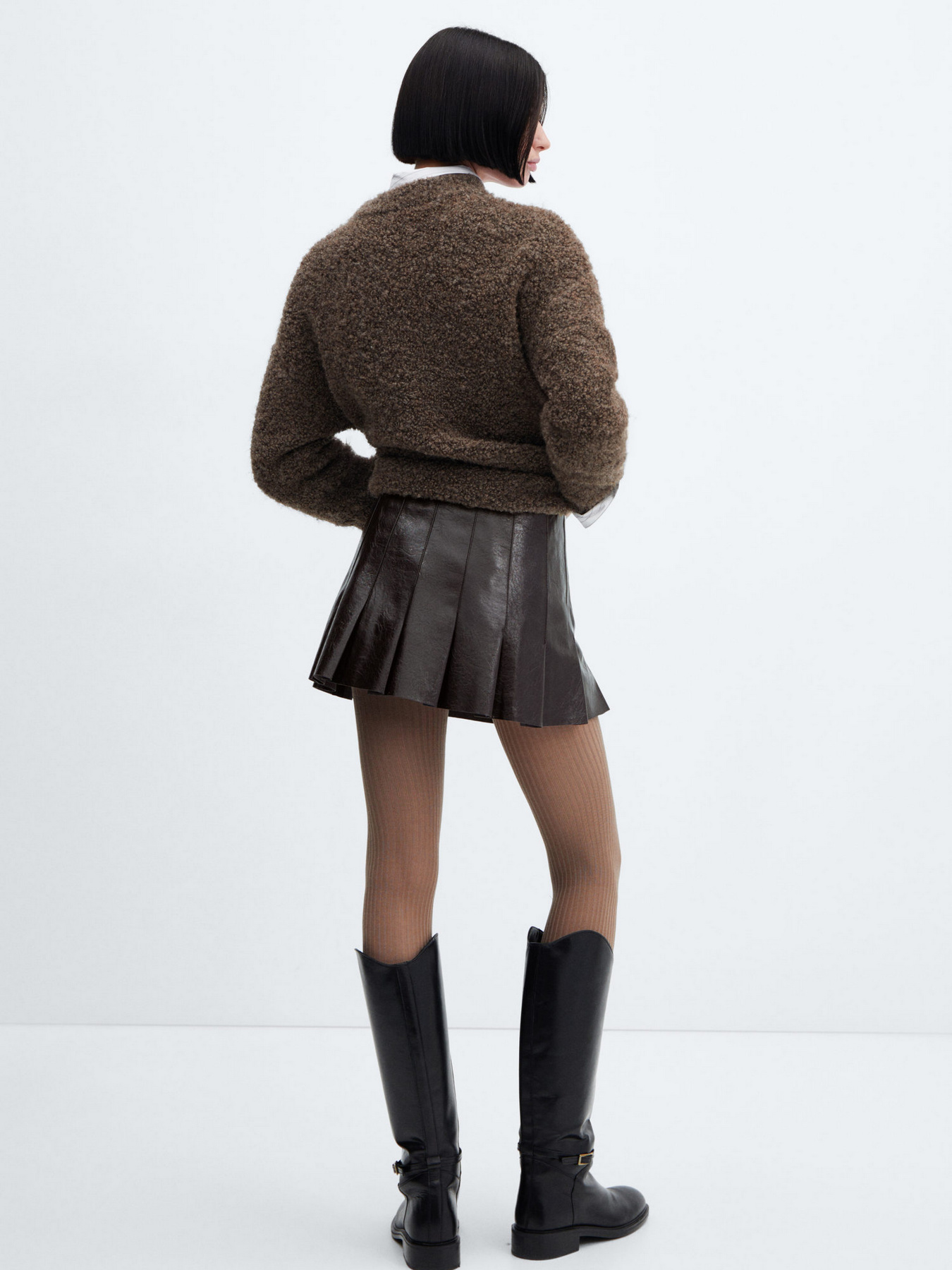 Юбка мини MANGO Caroline модель 67060456_77 Фото