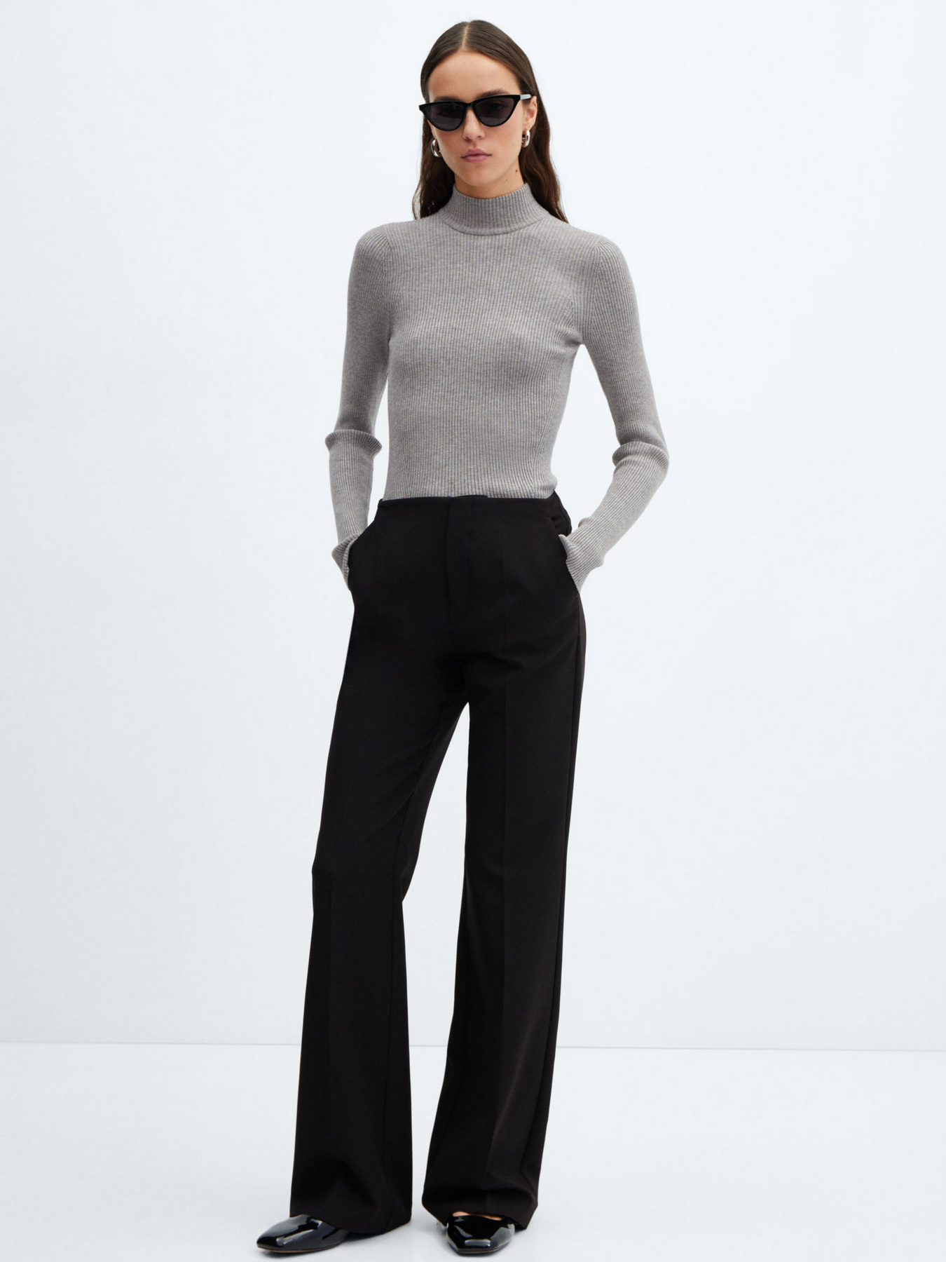 Водолазка MANGO Princess модель 67060459_92 Фото