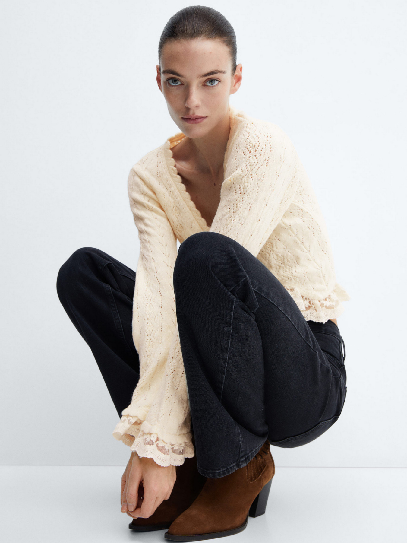 Кардиган MANGO Nus модель 67060481_5 Фото