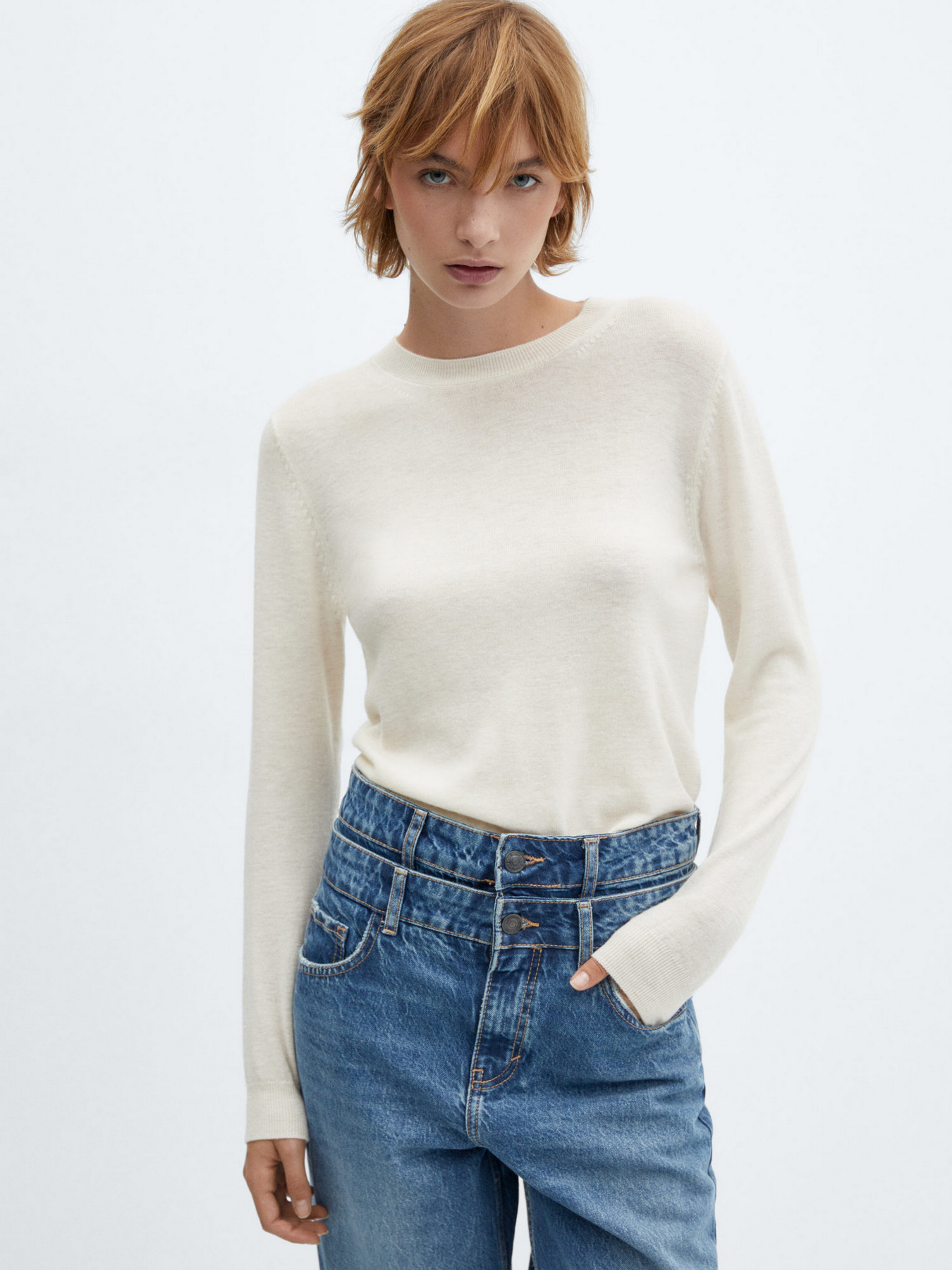 Прямі джинси MANGO Doro модель 67060485_TO Прямі джинси MANGO Doro модель 67060485_TO Фото