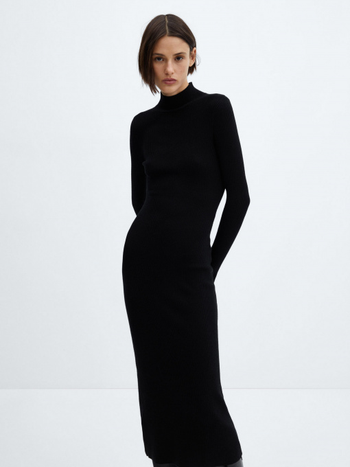 Платье миди MANGO Princess модель 67070459_99 Фото