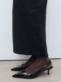 Туфли на каблуках MANGO модель 17054112_99 Фото