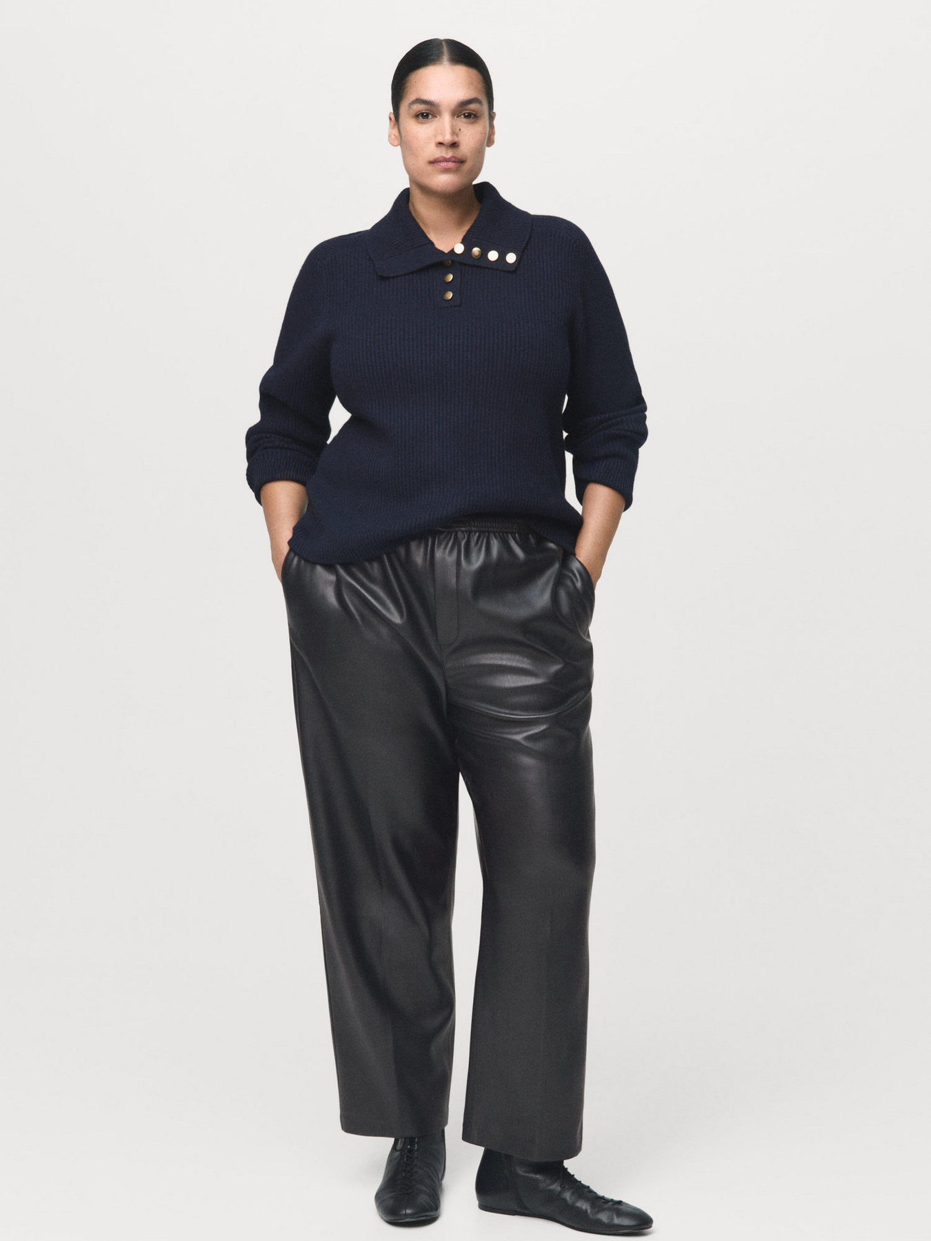 Повседневные штаны MANGO модель 17075974_99 Фото