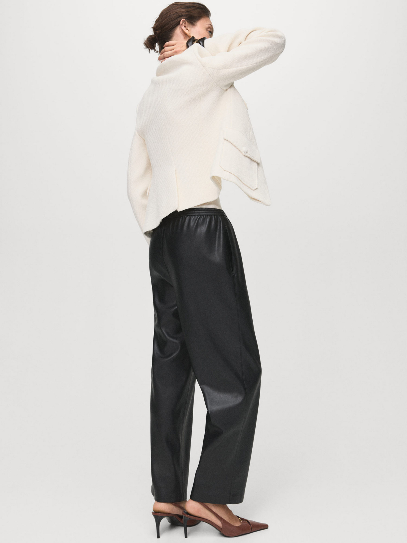 Повседневные штаны MANGO модель 17075974_99 Фото