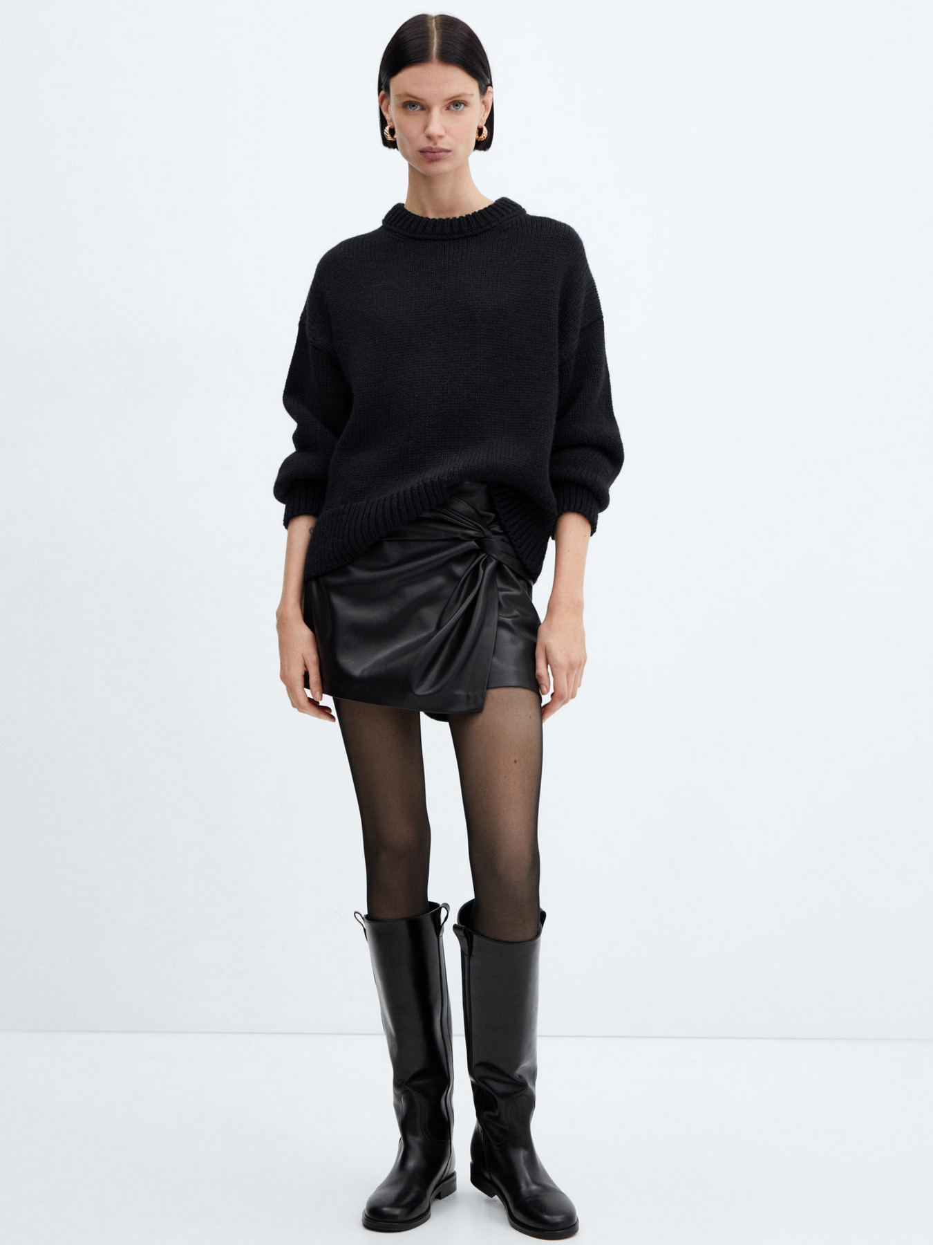 Юбка мини MANGO Cairo модель 67070472_99 Фото