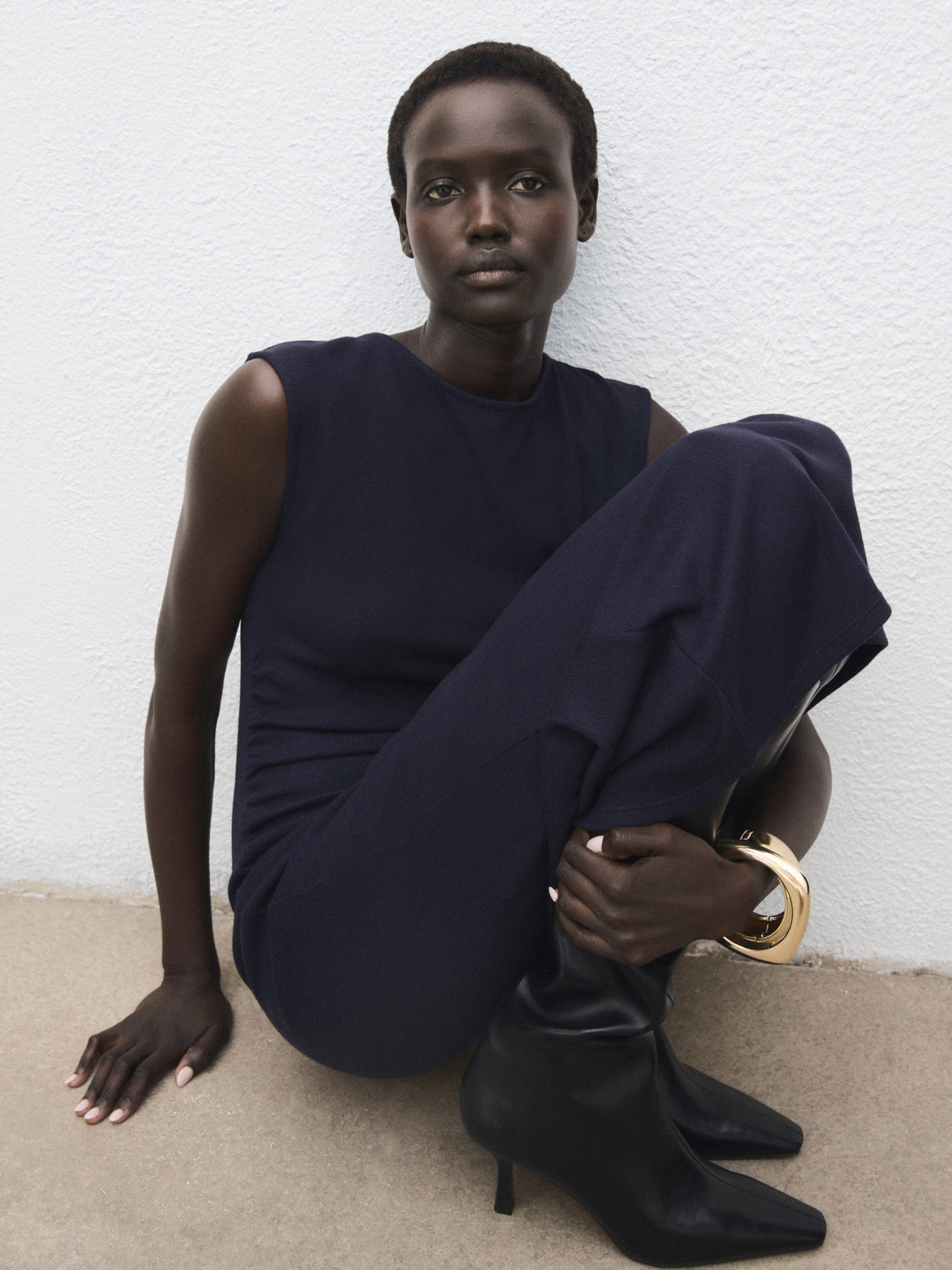 Платье миди MANGO модель 17037805_56 Фото