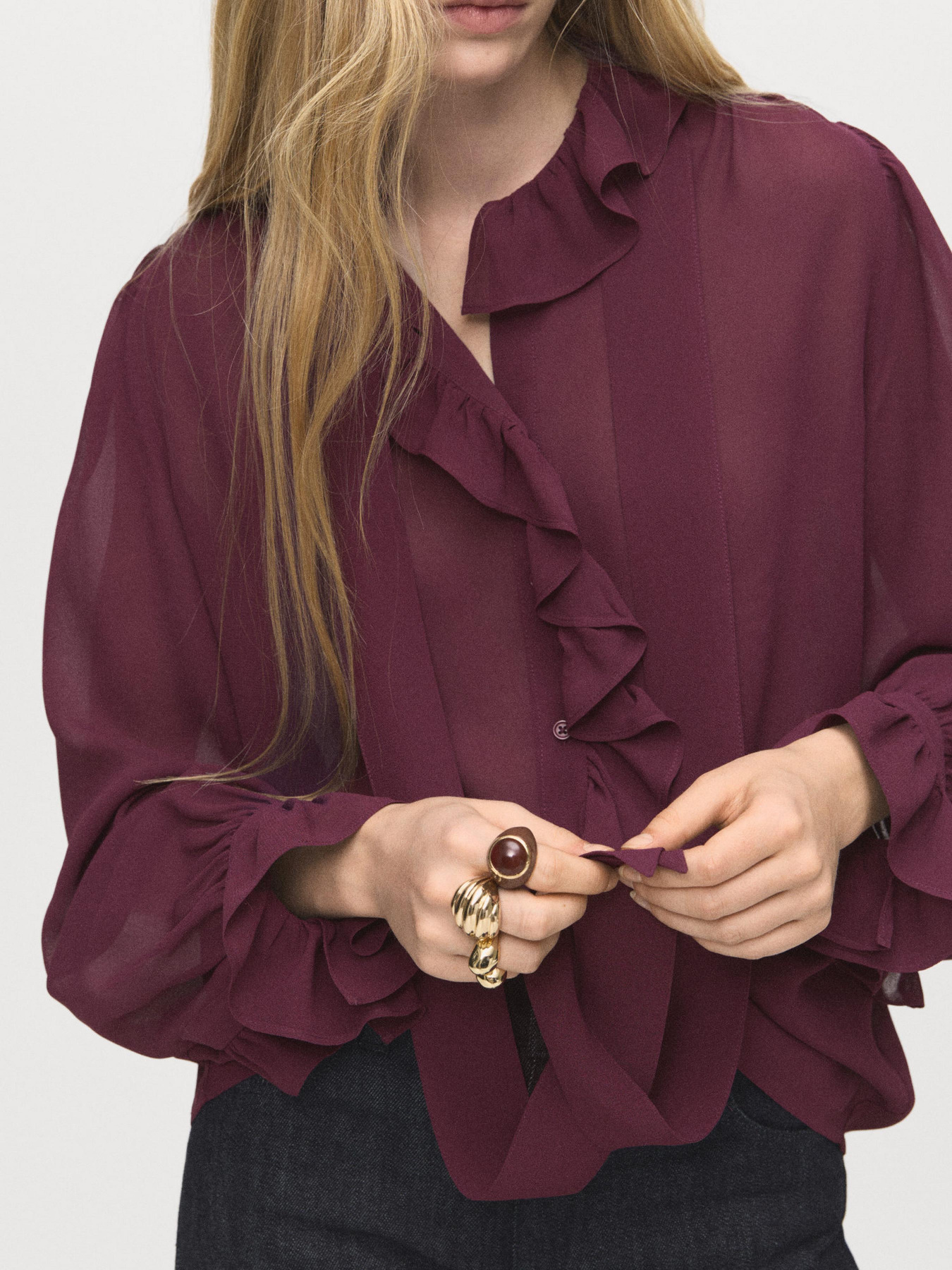 Блуза MANGO модель 17085826_78 Фото