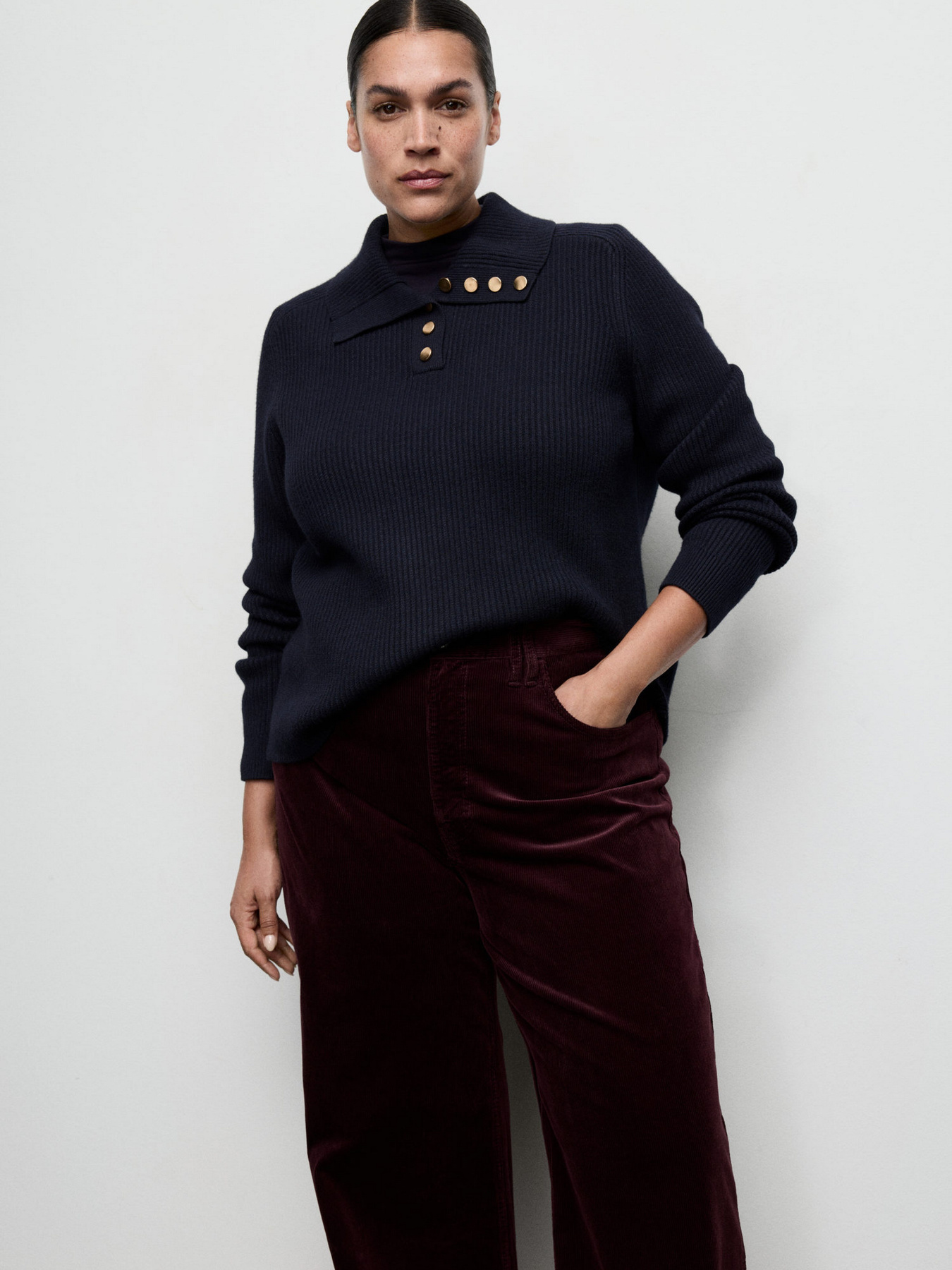 Широкие джинсы MANGO модель 17097779_77 Фото