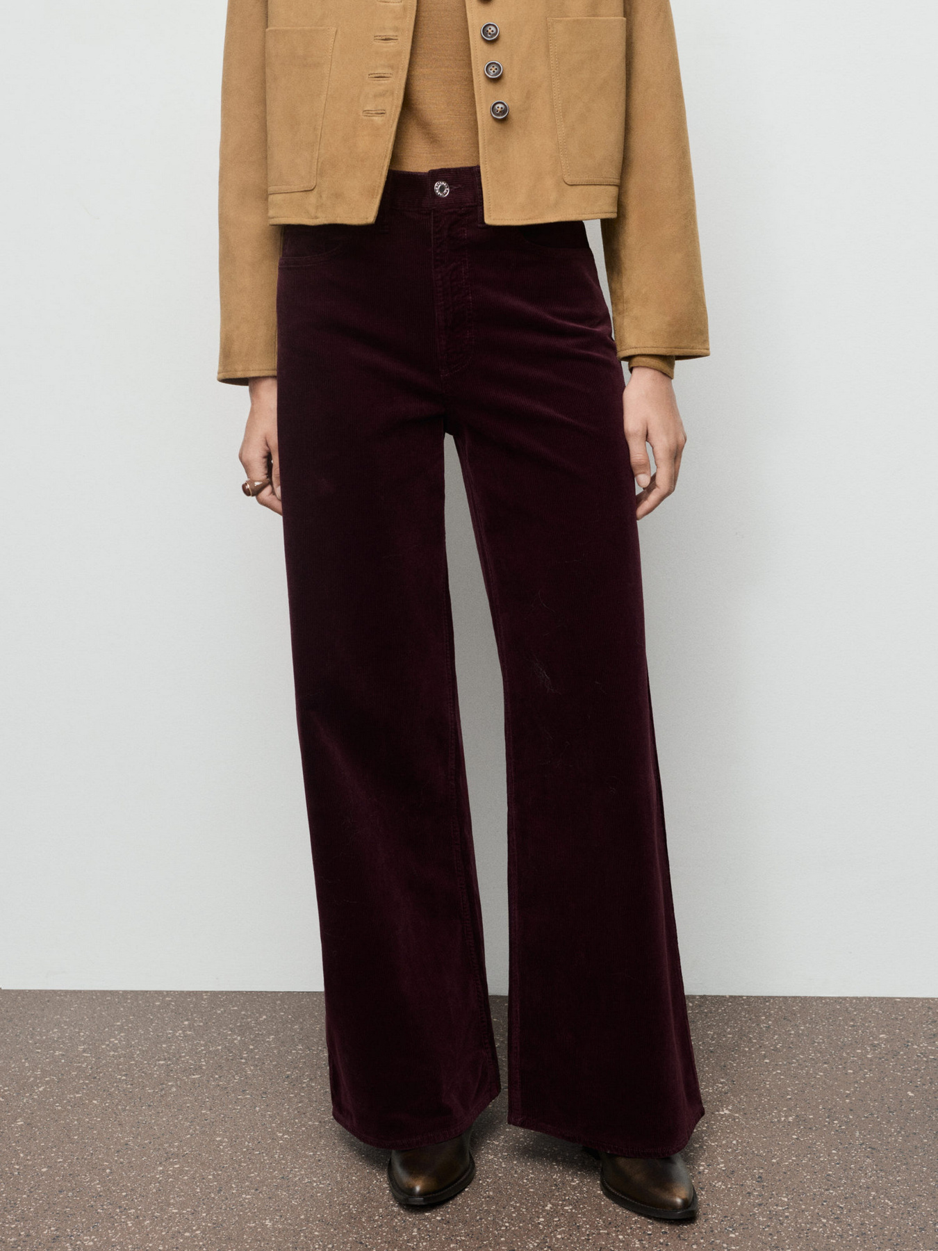 Широкі джинси MANGO модель 17097779_77 Фото