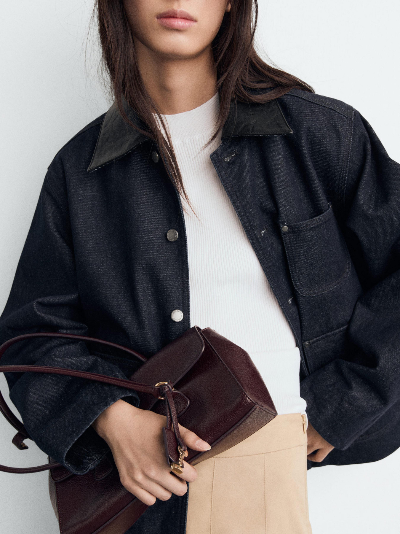 Джинсовая куртка MANGO модель 17065812_TS Фото