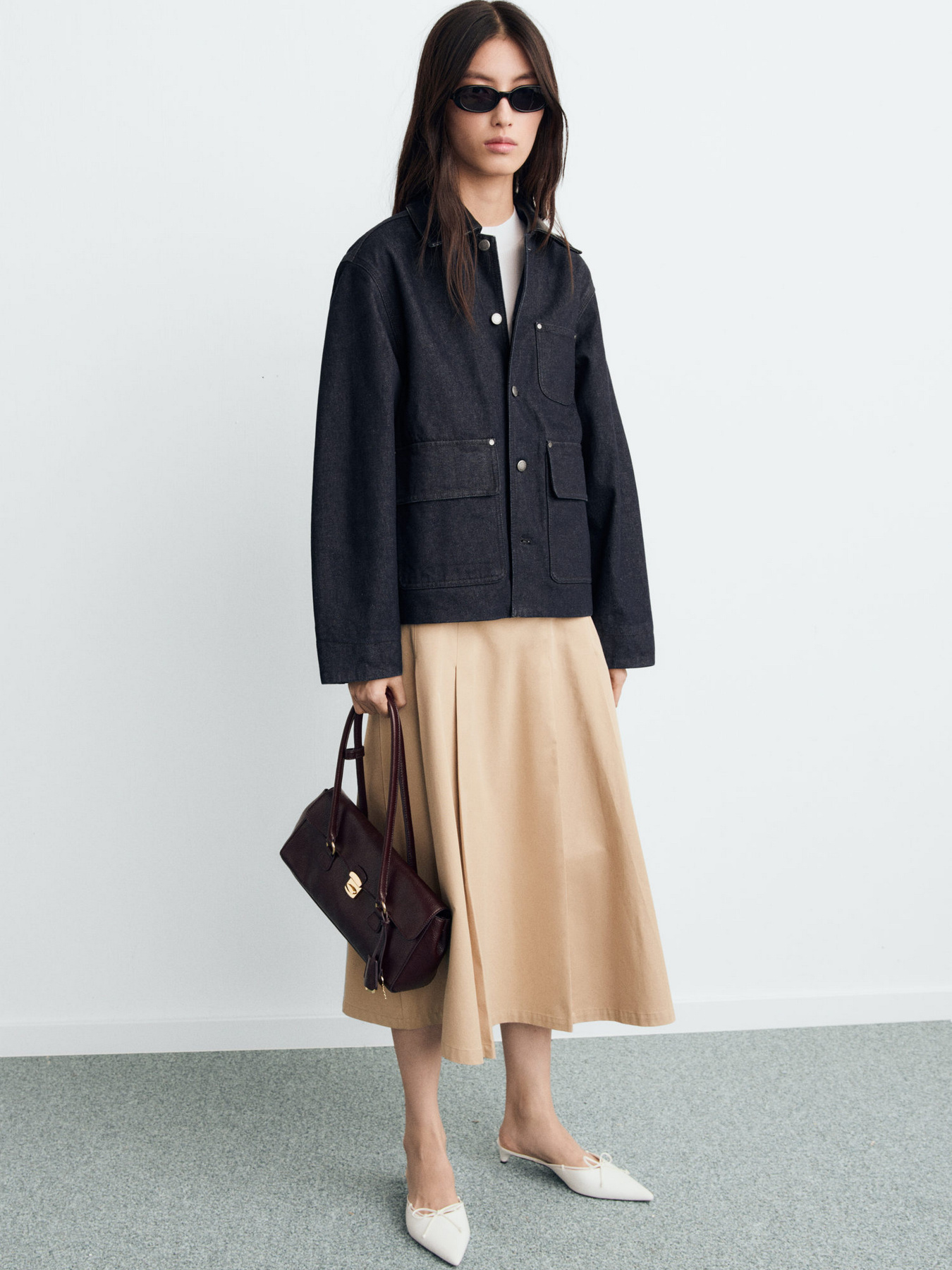 Джинсовая куртка MANGO модель 17065812_TS Фото