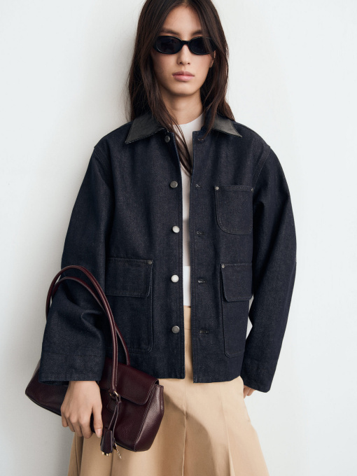 Джинсовая куртка MANGO модель 17065812_TS Фото