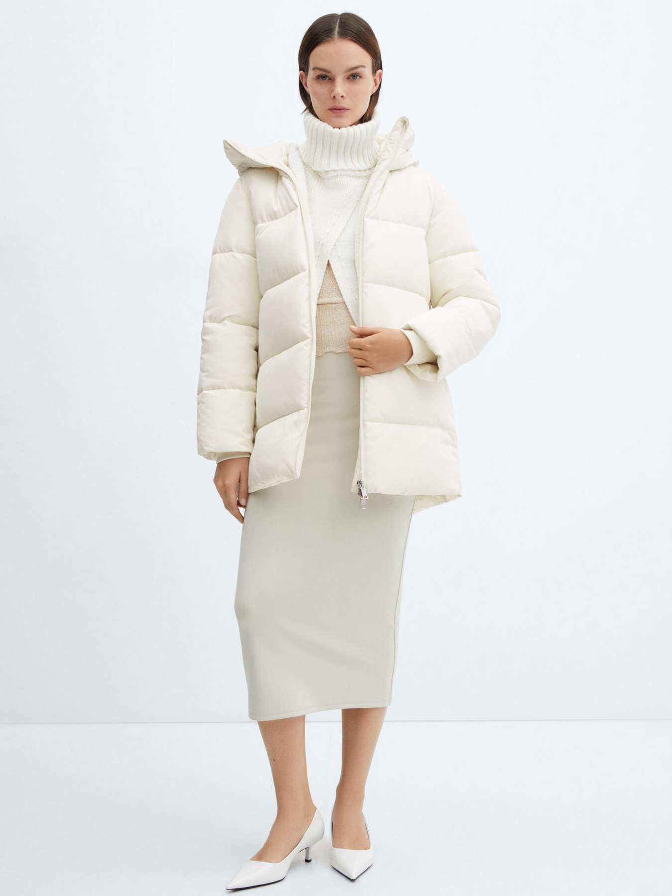 Зимняя куртка MANGO Tokyo модель 67070640_2 Фото