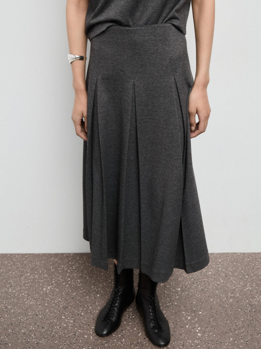 Юбка миди MANGO модель 17085817_92 Фото