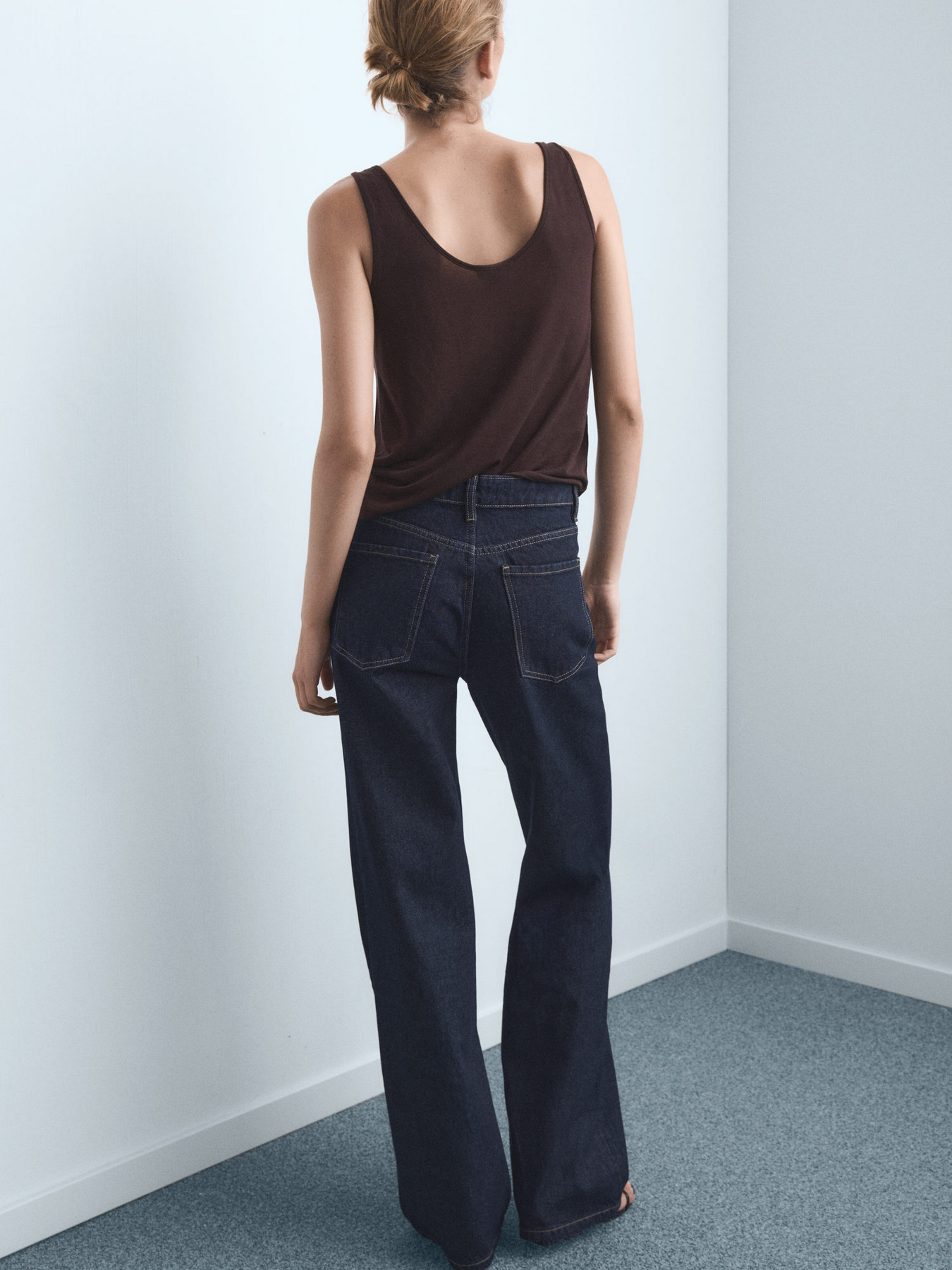 Прямые джинсы MANGO модель 17025799_TS Фото