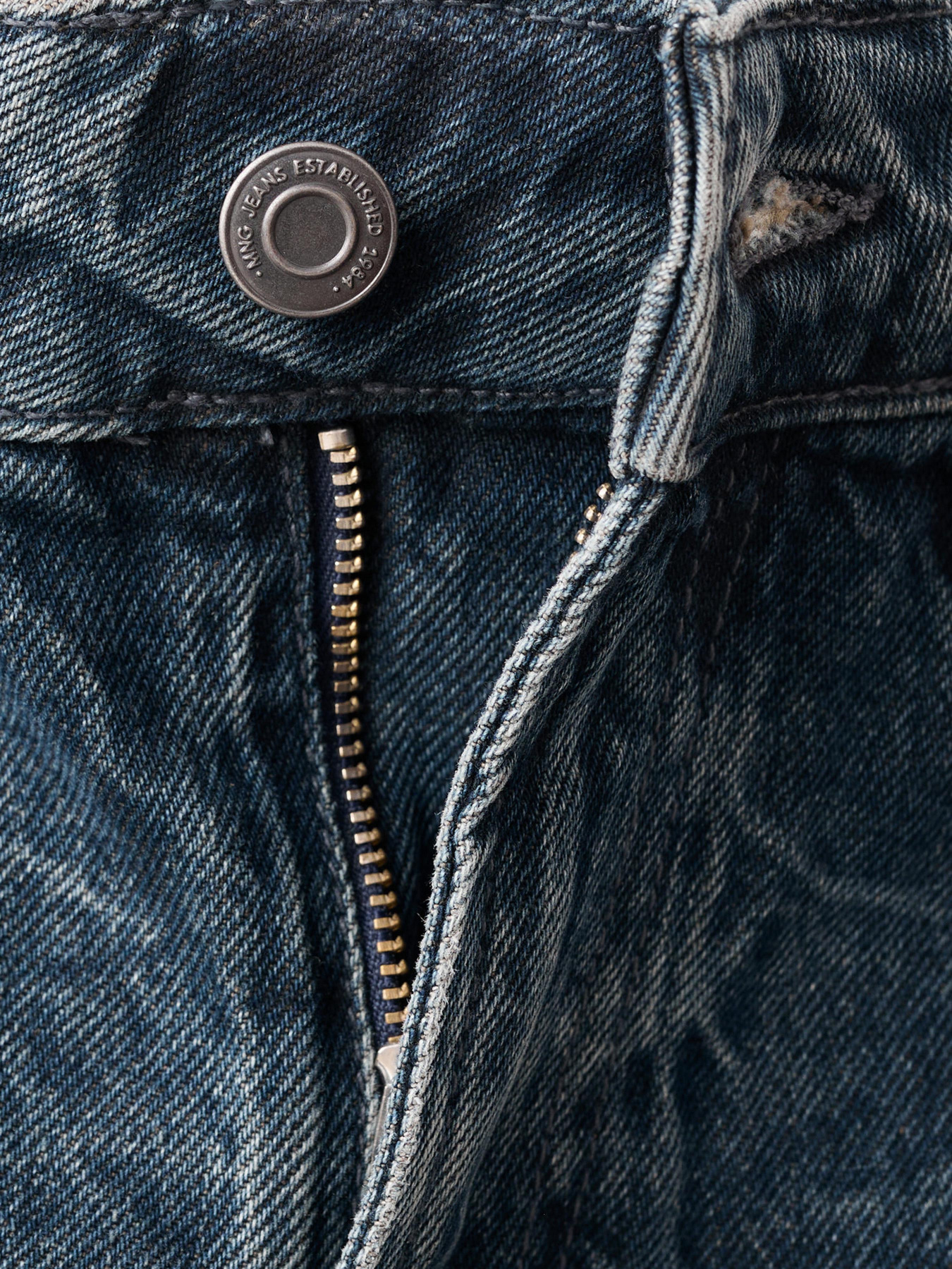 Широкі джинси MANGO модель 17016358_BB Фото