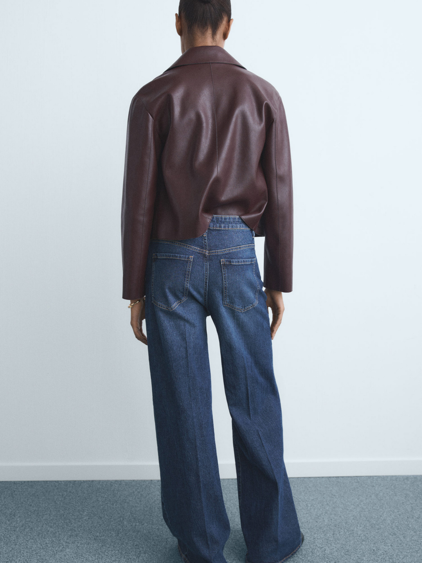 Широкі джинси MANGO модель 17025800_TO Широкі джинси MANGO модель 17025800_TO Фото