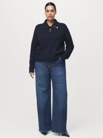 Широкі джинси MANGO модель 17025800_TO Широкі джинси MANGO модель 17025800_TO Фото