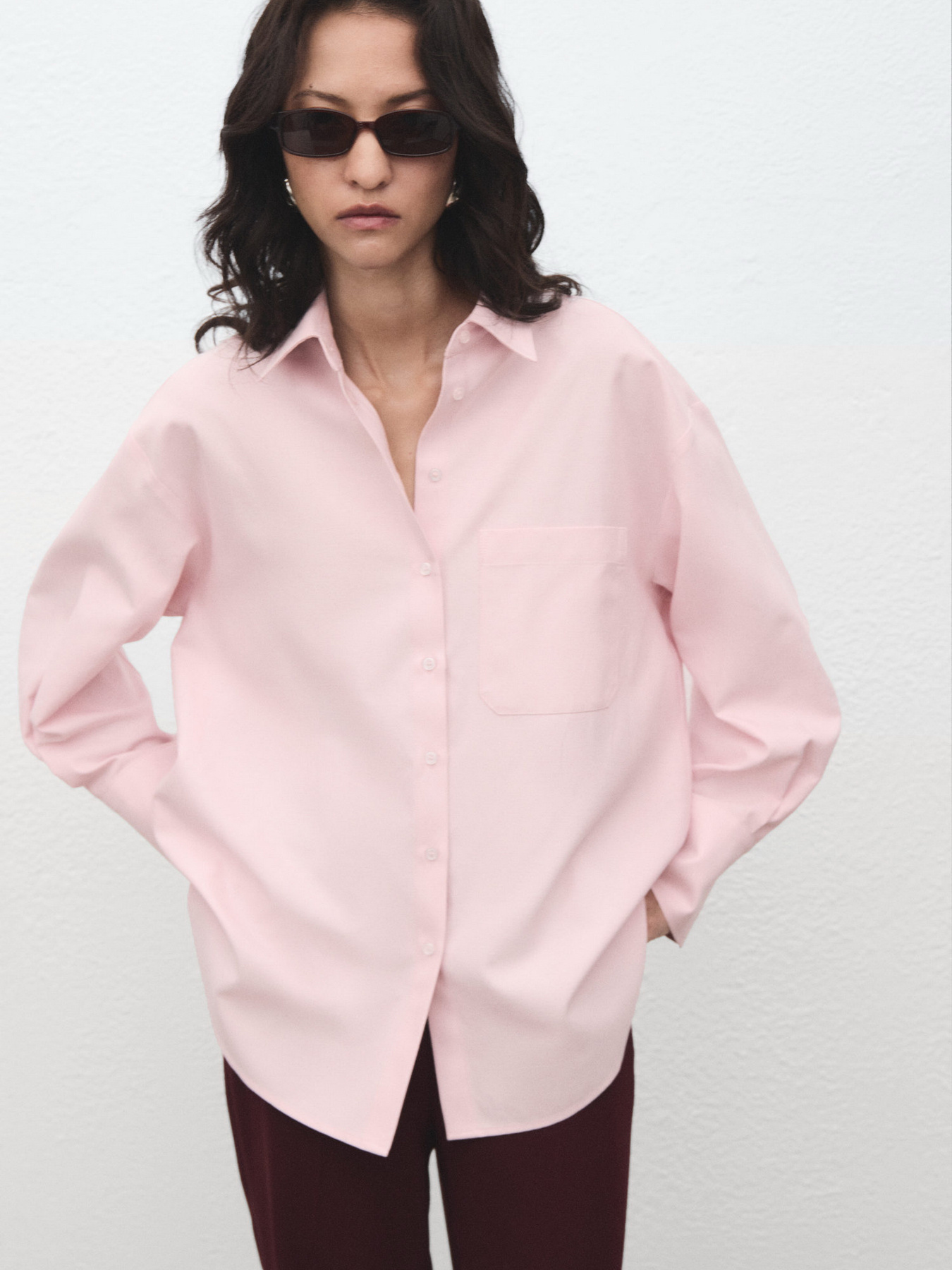 Рубашка MANGO модель 17095799_81 Фото