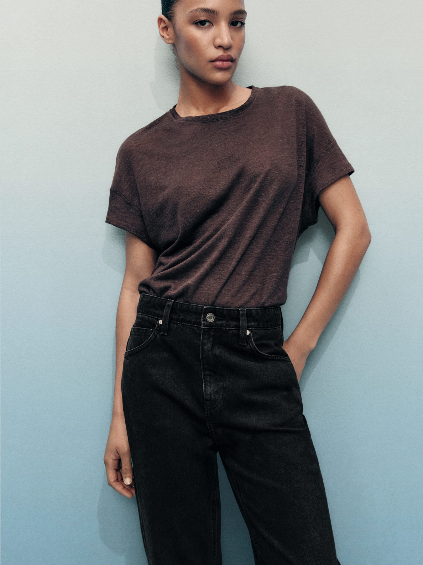 Прямые джинсы MANGO модель 17015808_TN Фото