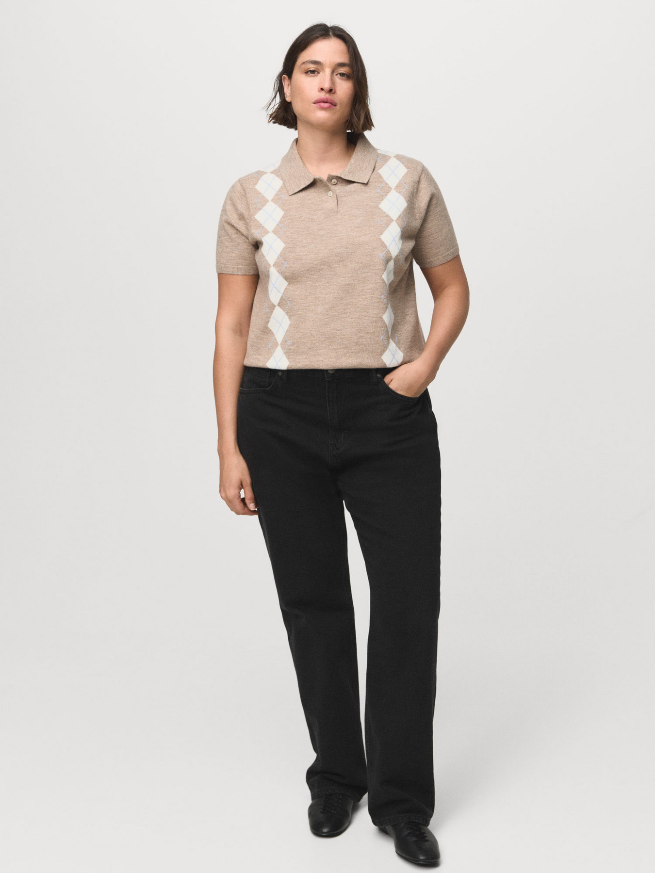 Прямые джинсы MANGO модель 17015808_TN Фото