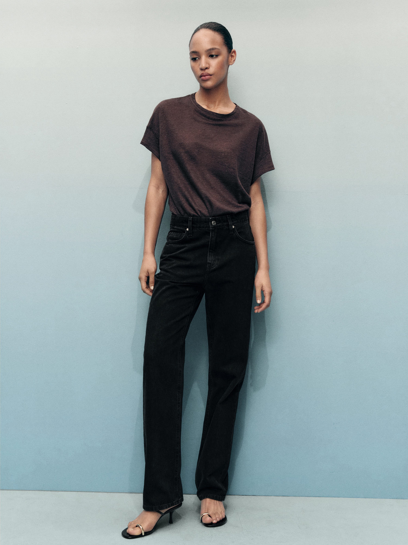 Прямые джинсы MANGO модель 17015808_TN Фото