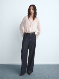 Широкие джинсы MANGO модель 17056743_TS Фото