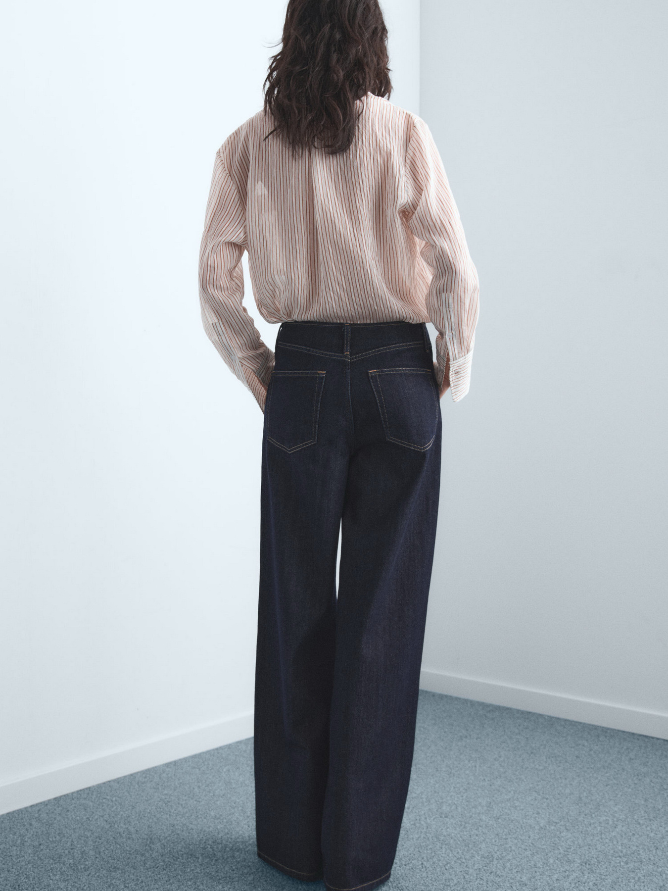 Широкі джинси MANGO модель 17056743_TS Фото