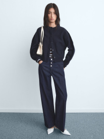 Широкие джинсы MANGO модель 17016745_TS Фото