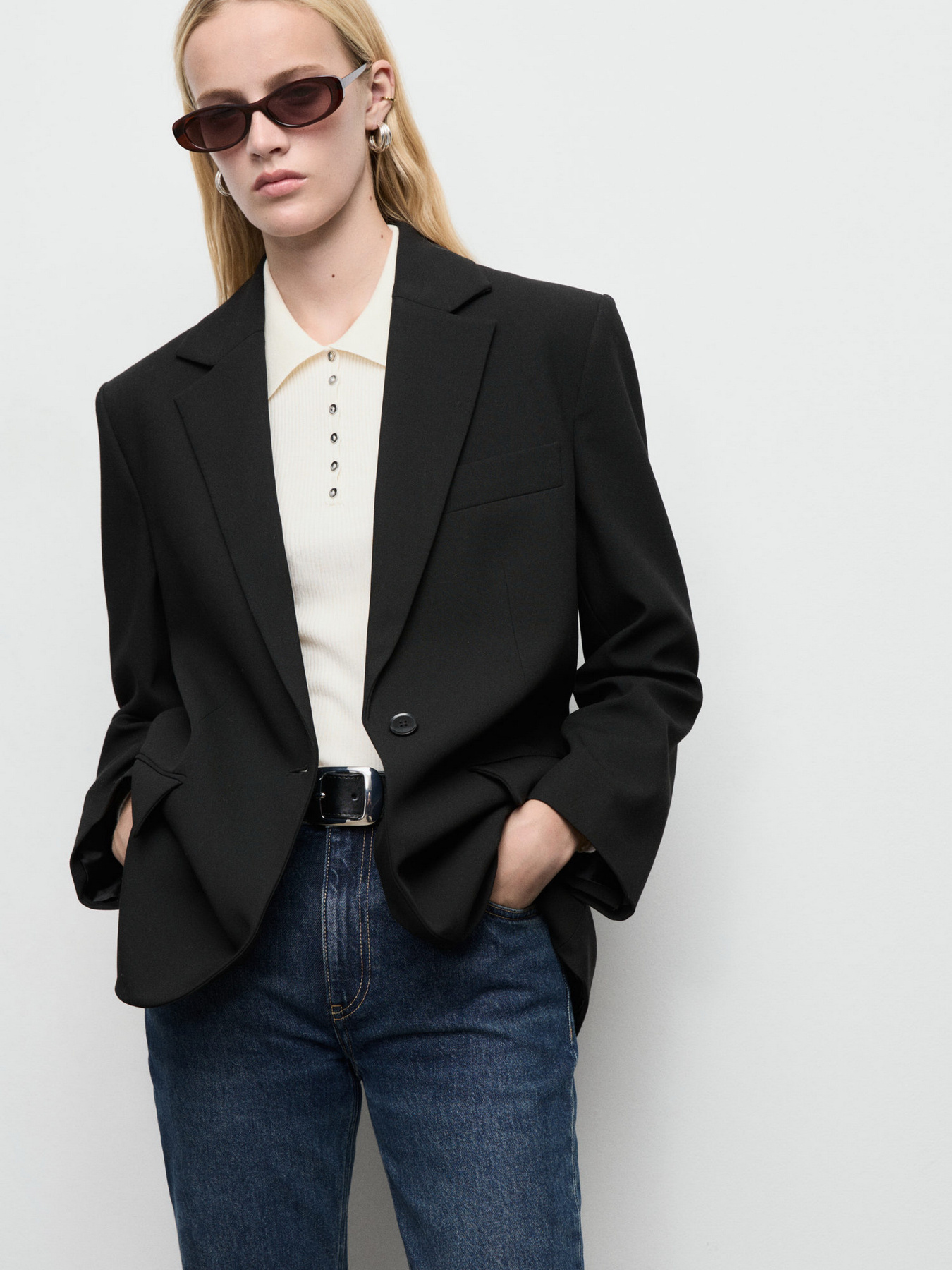 Пиджак MANGO модель 17026744_99 Фото