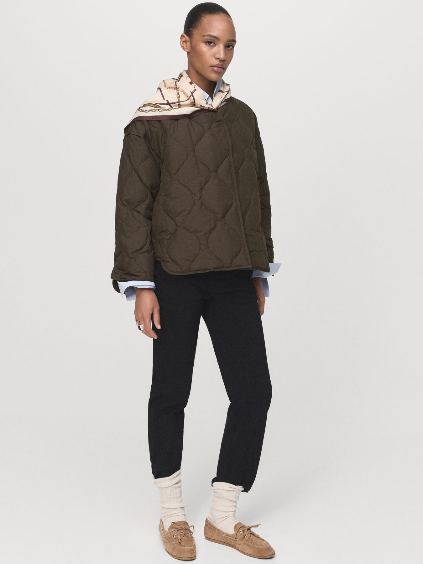 Демісезонна куртка MANGO модель 17075795_30 Фото