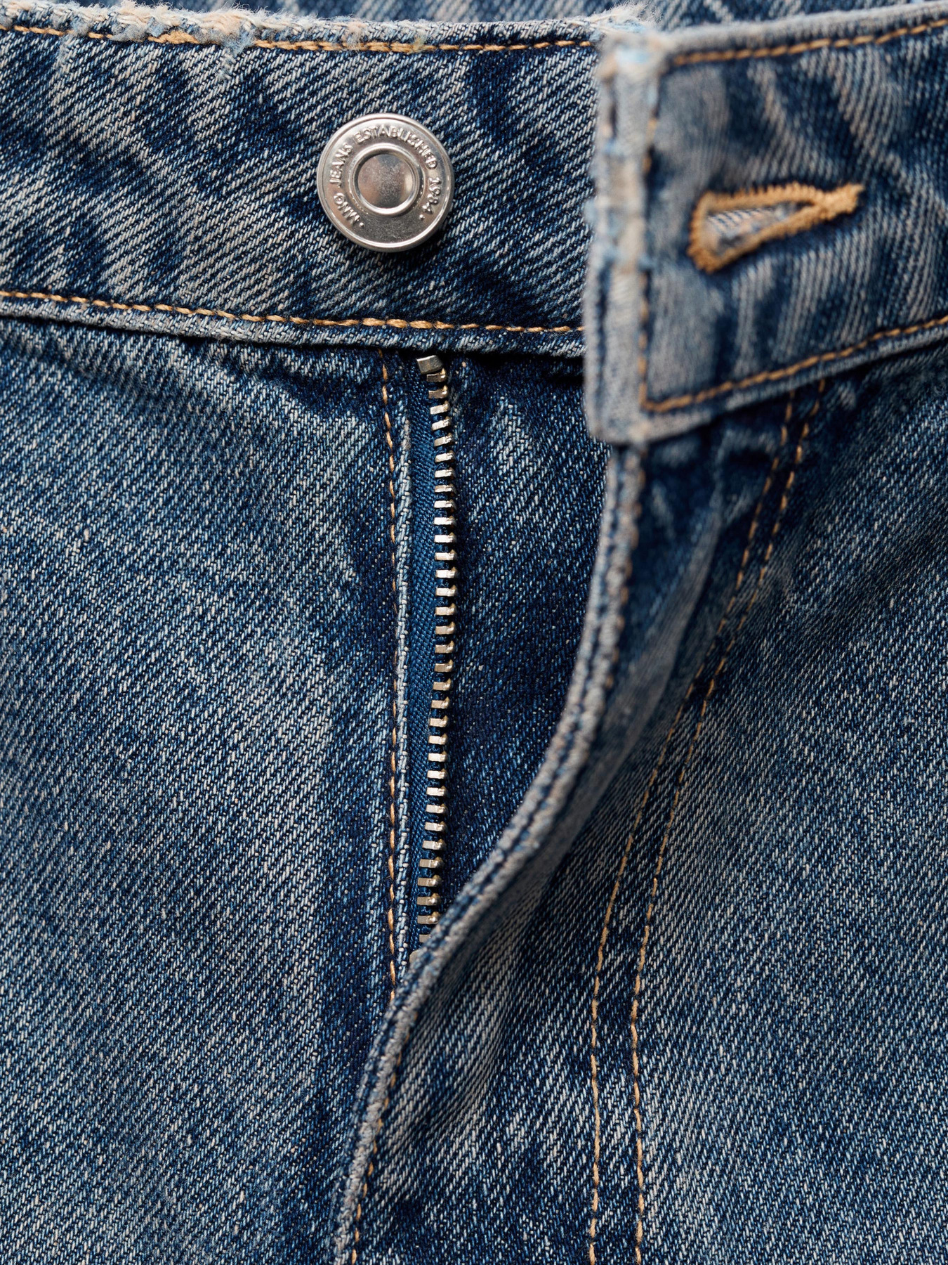 Широкие джинсы MANGO модель 17036005_DO Фото