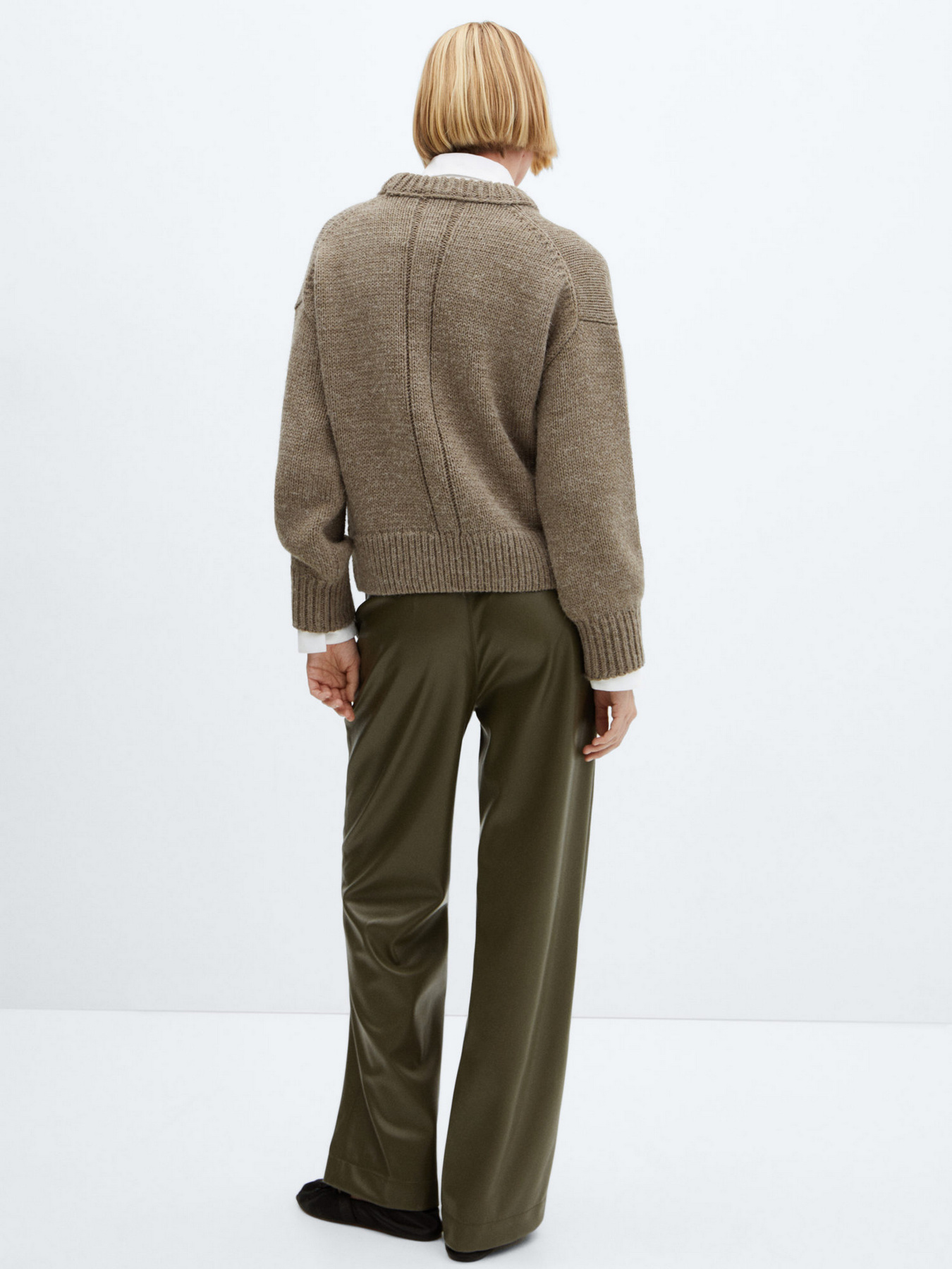 Повсякденні штани MANGO Charlize модель 67080462_37 Фото