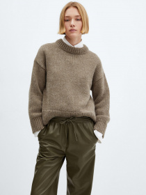 Повсякденні штани MANGO Charlize модель 67080462_37 Фото