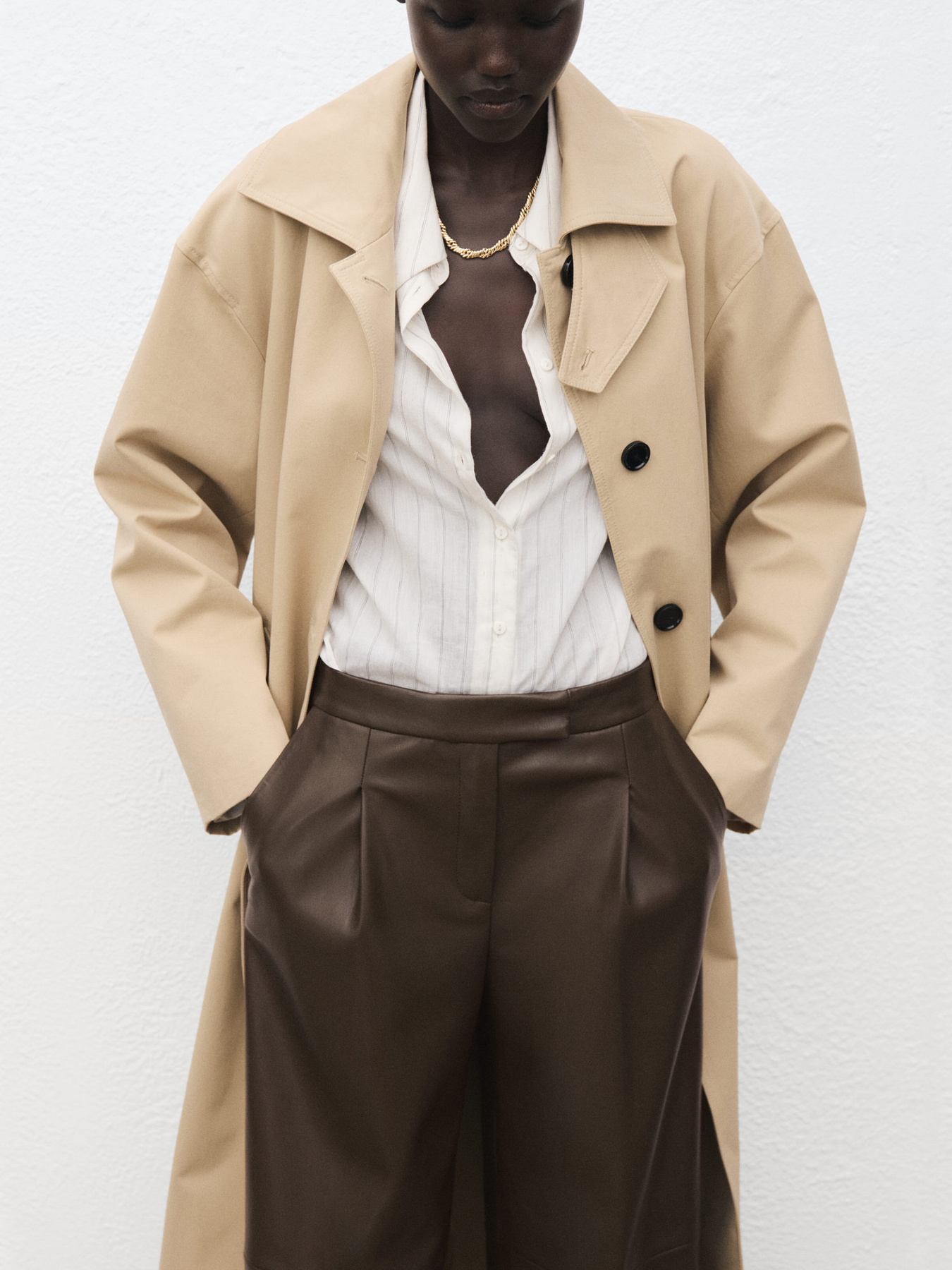 Повседневные штаны MANGO модель 17085976_37 Фото