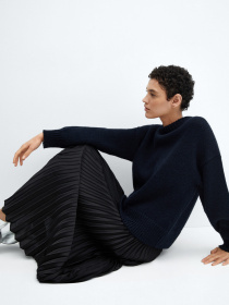 Юбка макси MANGO Plisado модель 67080470_99 Фото