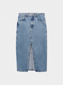 Джинсова спідниця MANGO Jolie модель 67080484_TM Фото