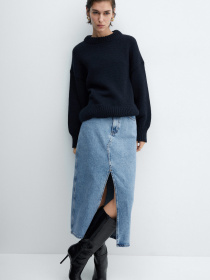 Джинсовая юбка MANGO Jolie модель 67080484_TM Фото