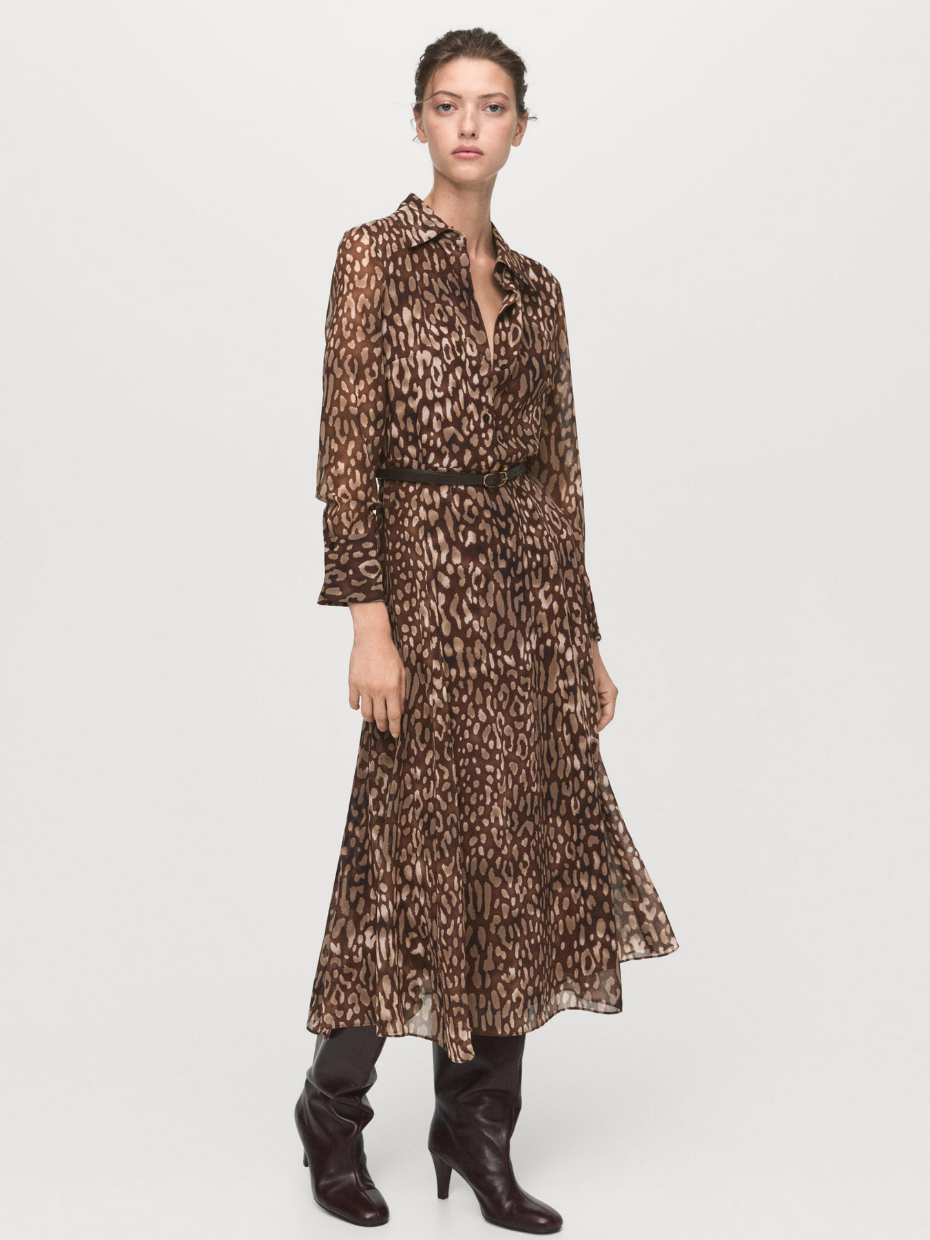 Платье миди MANGO модель 17026006_30 Платье миди MANGO модель 17026006_30 Фото