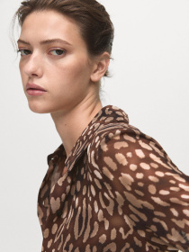 Платье миди MANGO модель 17026006_30 Платье миди MANGO модель 17026006_30 Фото