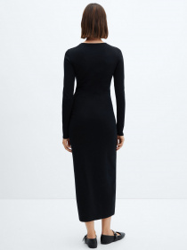 Платье макси MANGO Basila модель 67090454_99 Фото