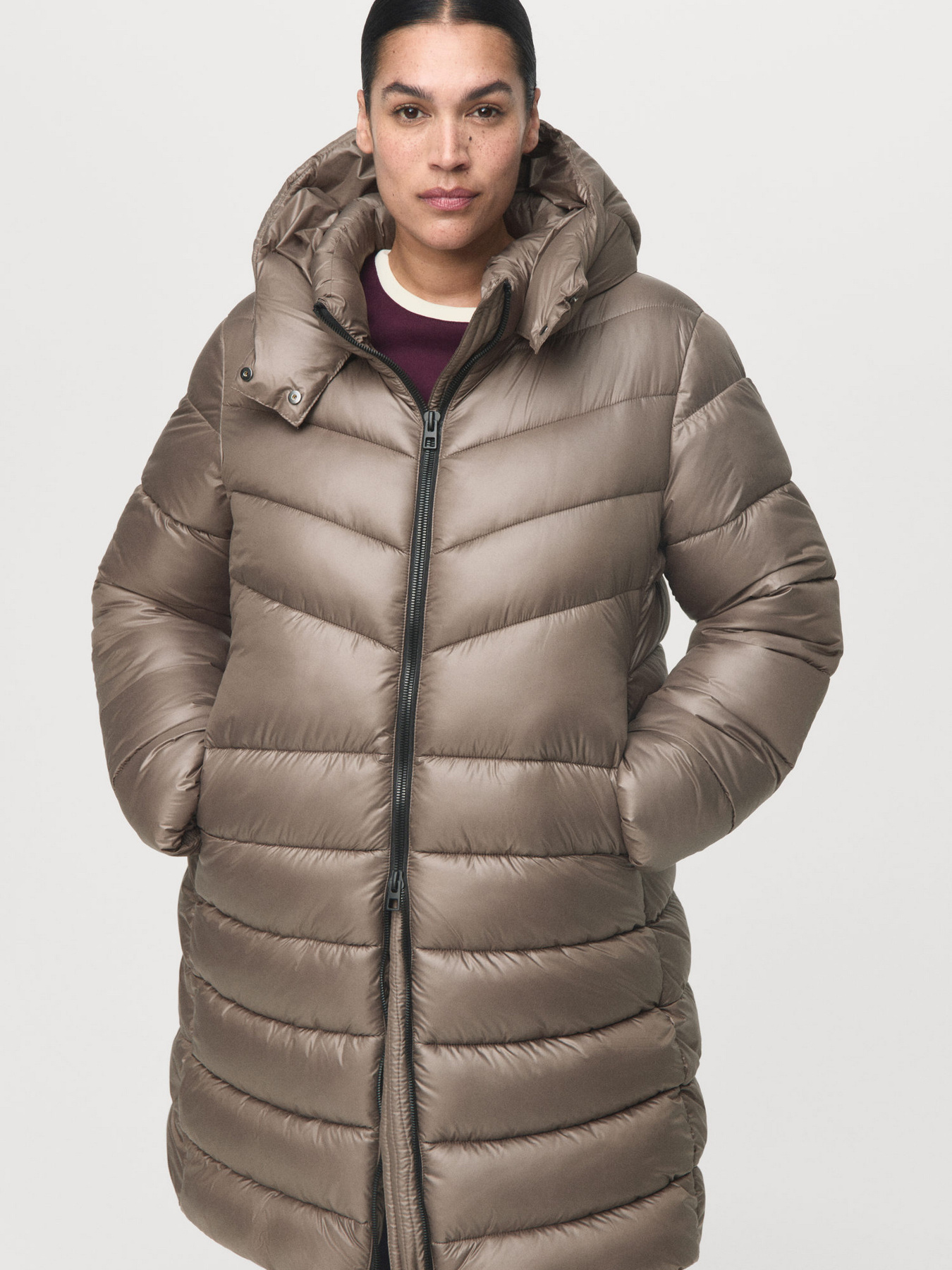 Зимняя куртка MANGO модель 17068265_34 Фото