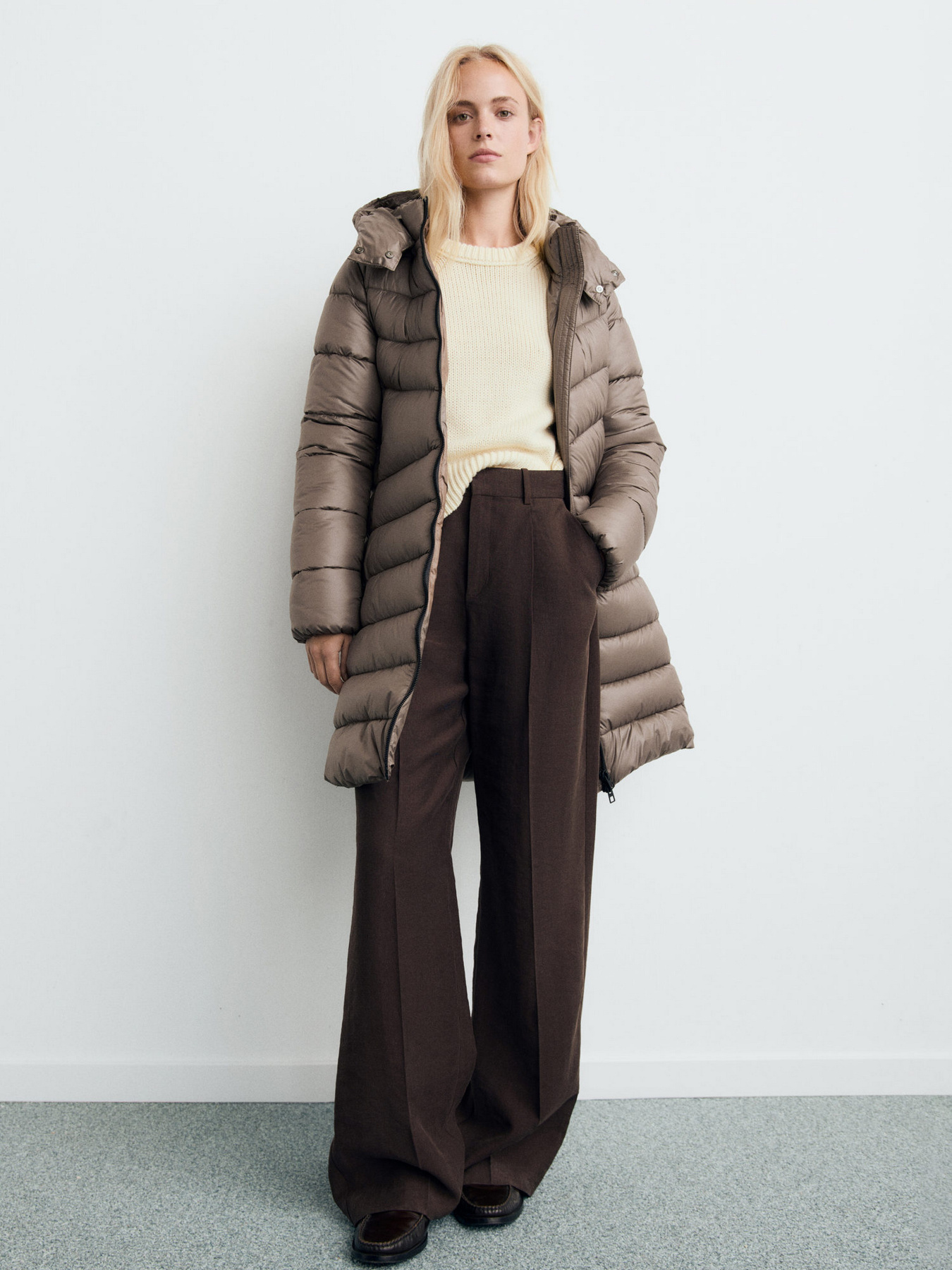 Зимняя куртка MANGO модель 17068265_34 Фото