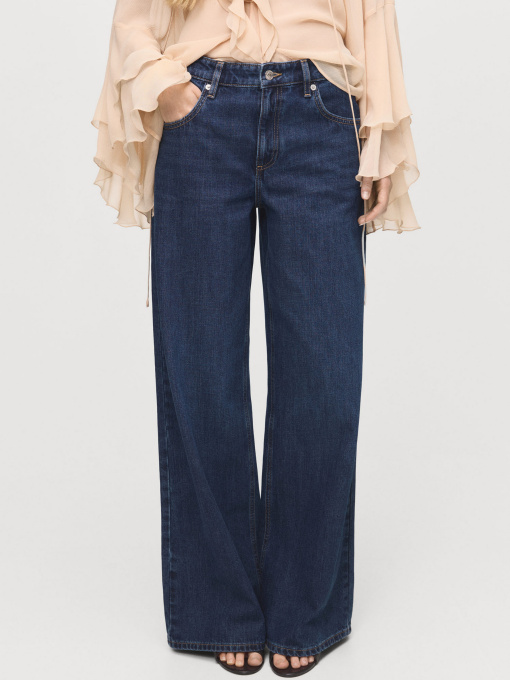 Широкие джинсы MANGO модель 17015815_TO Фото