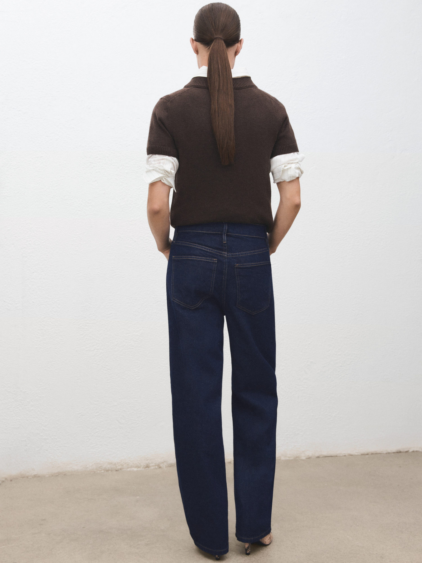 Прямые джинсы MANGO модель 17035832_TS Фото