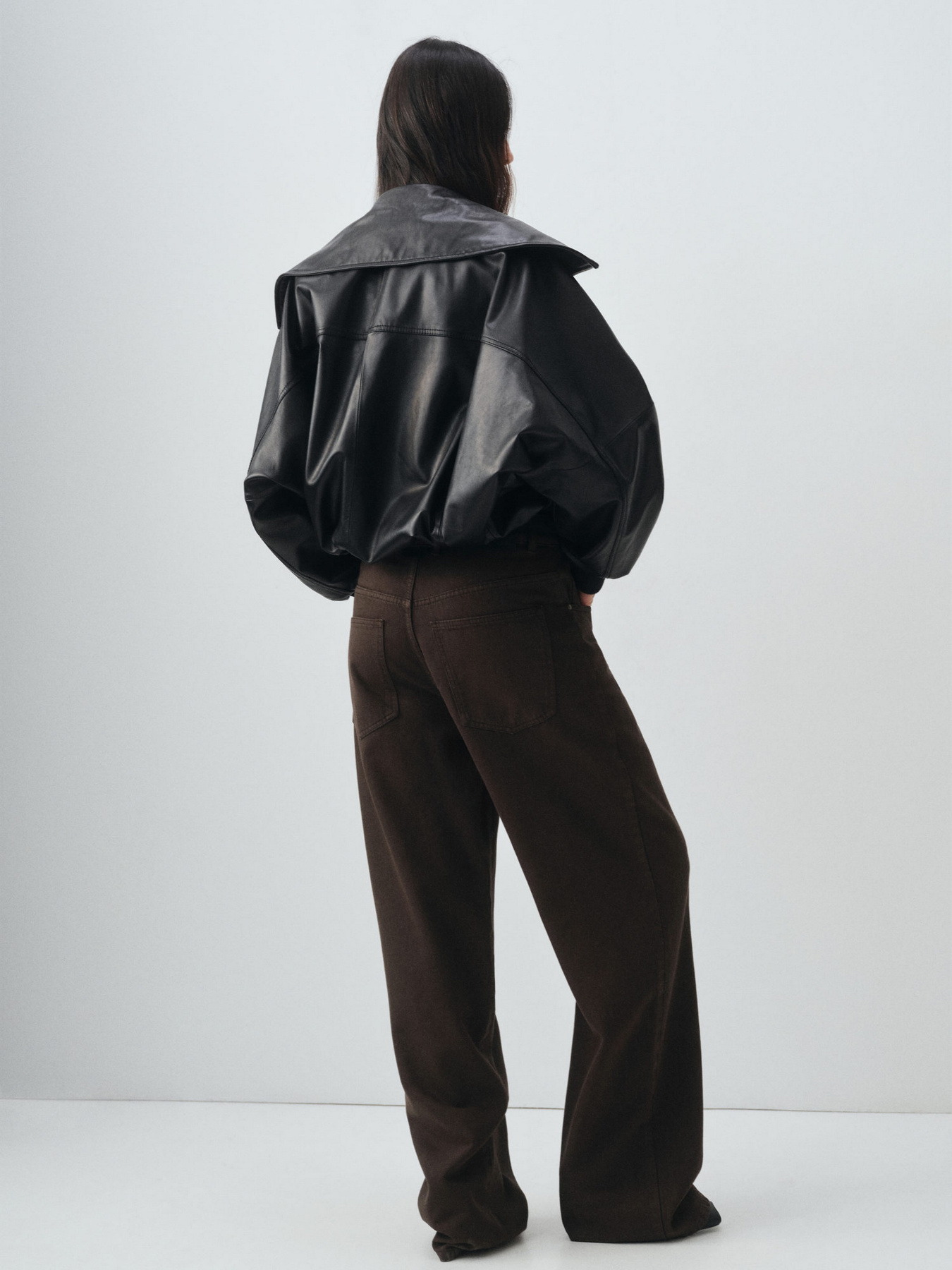 Широкие джинсы MANGO модель 17036357_32 Фото