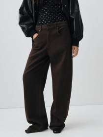 Широкие джинсы MANGO модель 17036357_32 Фото