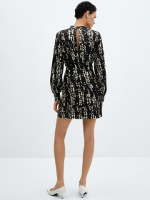 Платье мини MANGO Cole модель 67090461_99 Фото